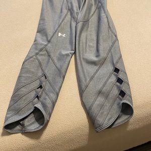 Under Armour capri leggings with side cutouts
